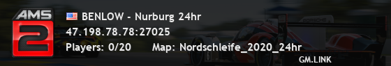 BENLOW - Nurburg 24hr