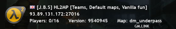 [J.B.S] HL2MP [Teams, Default maps, Vanilla fun]