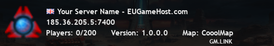 Your Server Name - EUGameHost.com