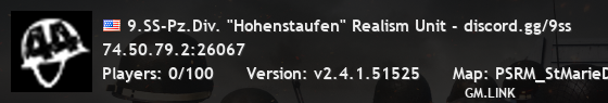 9.SS-Pz.Div. "Hohenstaufen" Realism Unit - discord.gg/9ss
