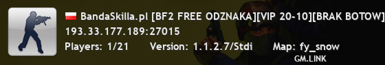 BandaSkilla.pl [BF2 FREE ODZNAKA][VIP 20-10][BRAK BOTOW]@pukawka.pl