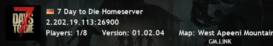 7 Day to Die Homeserver