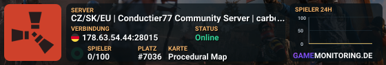CZ/SK/EU | Conductier77 Community Server | carbon modded | pass