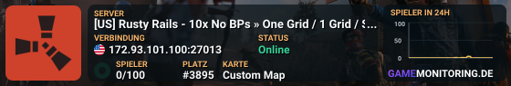 [US] Rusty Rails - 10x No BPs » One Grid / 1 Grid / Small