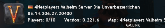 4Netplayers Valheim Server Die Unverbesserlichen