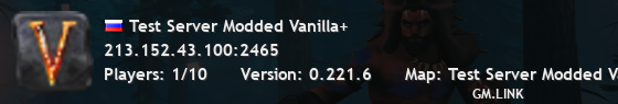 Test Server Modded Vanilla+