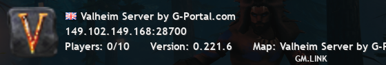 Valheim Server by G-Portal.com