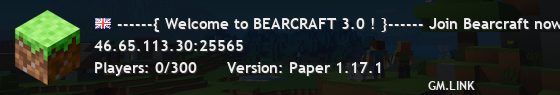 -------{ Bearcraft is back baby! }------- Join Bearcraft now! We are back in business!