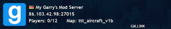 My Garry's Mod Server