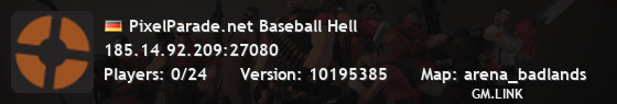 PixelParade.net Baseball Hell