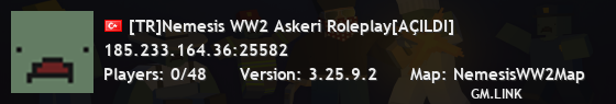 [TR]Nemesis WW2 Askeri Roleplay[AÇILDI]
