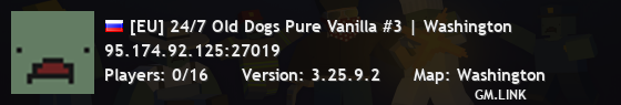 [EU] 24/7 Old Dogs Pure Vanilla #3 | Washington