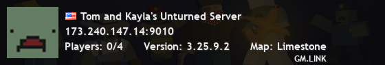 Tom and Kayla's Unturned Server