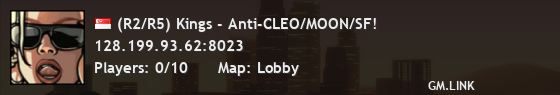 (R2/R5) Kings - Anti-CLEO/MOON/SF!