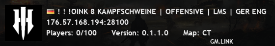 ! ! !OINK 8 KAMPFSCHWEINE | OFFENSIVE | LMS | GER ENG