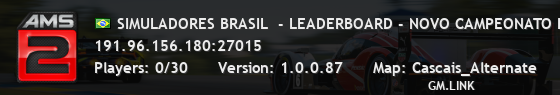 SIMULADORES BRASIL  - LEADERBOARD - NOVO CAMPEONATO PORSCHE CUP