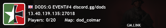DODS:G EVENT#4 discord.gg/dods