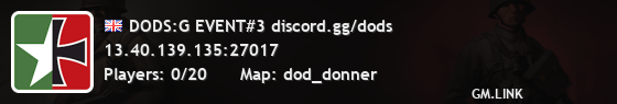 DODS:G EVENT#3 discord.gg/dods