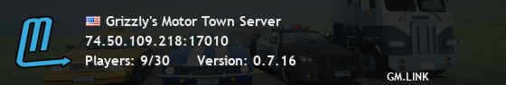 Grizzly's Motor Town Server