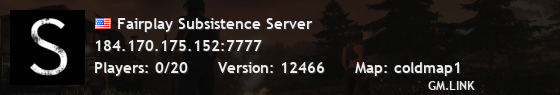 Fairplay Subsistence Server