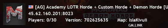 [AG] Academy LOTR Horde + Custom Horde + Demon Horde [US]