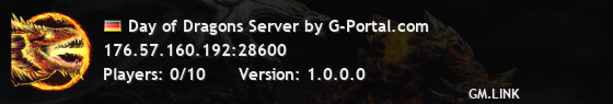 Day of Dragons Server by G-Portal.com