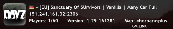 - [EU] Sanctuary Of SUrvivors | Vanillia | Many Car Full