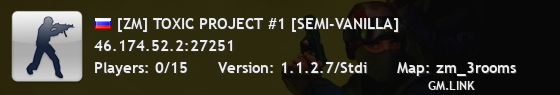 [ZM] TOXIC PROJECT #1 [SEMI-VANILLA]