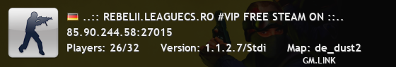 ..:: REBELII.LEAGUECS.RO #VIP FREE STEAM ON ::..