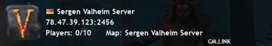 Sergen Valheim Server
