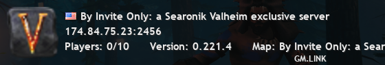 By Invite Only: a Searonik Valheim exclusive server
