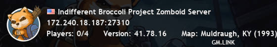 Indifferent Broccoli Project Zomboid Server