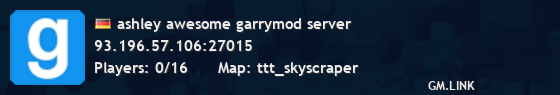 ashley awesome garrymod server