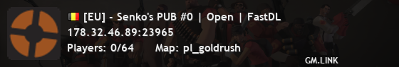 [EU] - Senko's PUB #0 | Open | FastDL