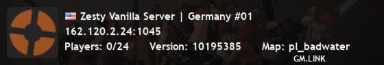 Zesty Vanilla Server | Germany #01