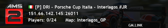 [P] DRI - Porsche Cup Italia - Interlagos #JR