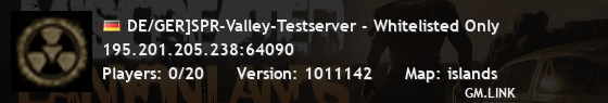 DE/GER]SPR-Valley-Testserver - Whitelisted Only