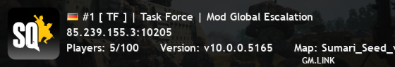 #1 [ TF ] | Task Force | Mod Global Escalation