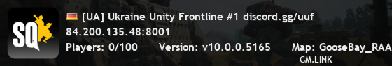 [UA] Ukraine Unity Frontline #1 discord.gg/uuf