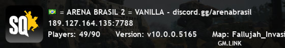 = ARENA BRASIL 2 = VANILLA - discord.gg/arenabrasil