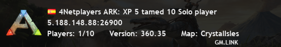 4Netplayers ARK: XP 5 tamed 10 Solo player