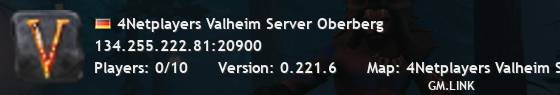 4Netplayers Valheim Server Oberberg