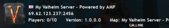 My Valheim Server - Powered by AMP
