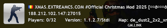 XMAS.EXTREAMCS.COM #Official Christmas Mod 2025 [❄️🎅🎄🎁]