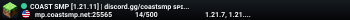 COAST SMP [1.21.11] | discord.gg/coastsmp sᴘɪᴅᴇʀᴍᴀɴ ᴄʀᴀᴛᴇ | ɴᴇᴡ ʙᴜɴᴅʟᴇs ᴏᴜᴛ ɴᴏᴡ!!
