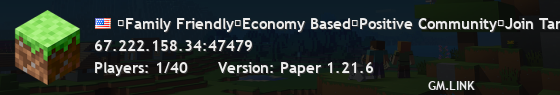 ⟡Family Friendly⟡Economy Based⟡Positive Community⟡Join TartariaMC Today!