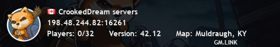 CrookedDream servers