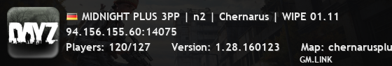 MIDNIGHT PLUS 3PP | n2 | Chernarus | WIPE 01.11
