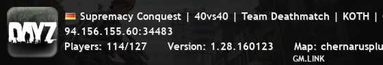 Supremacy Conquest | 40vs40 | Team Deathmatch | KOTH | CTF |