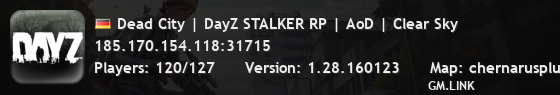 Dead City | DayZ STALKER RP | AoD | Clear Sky